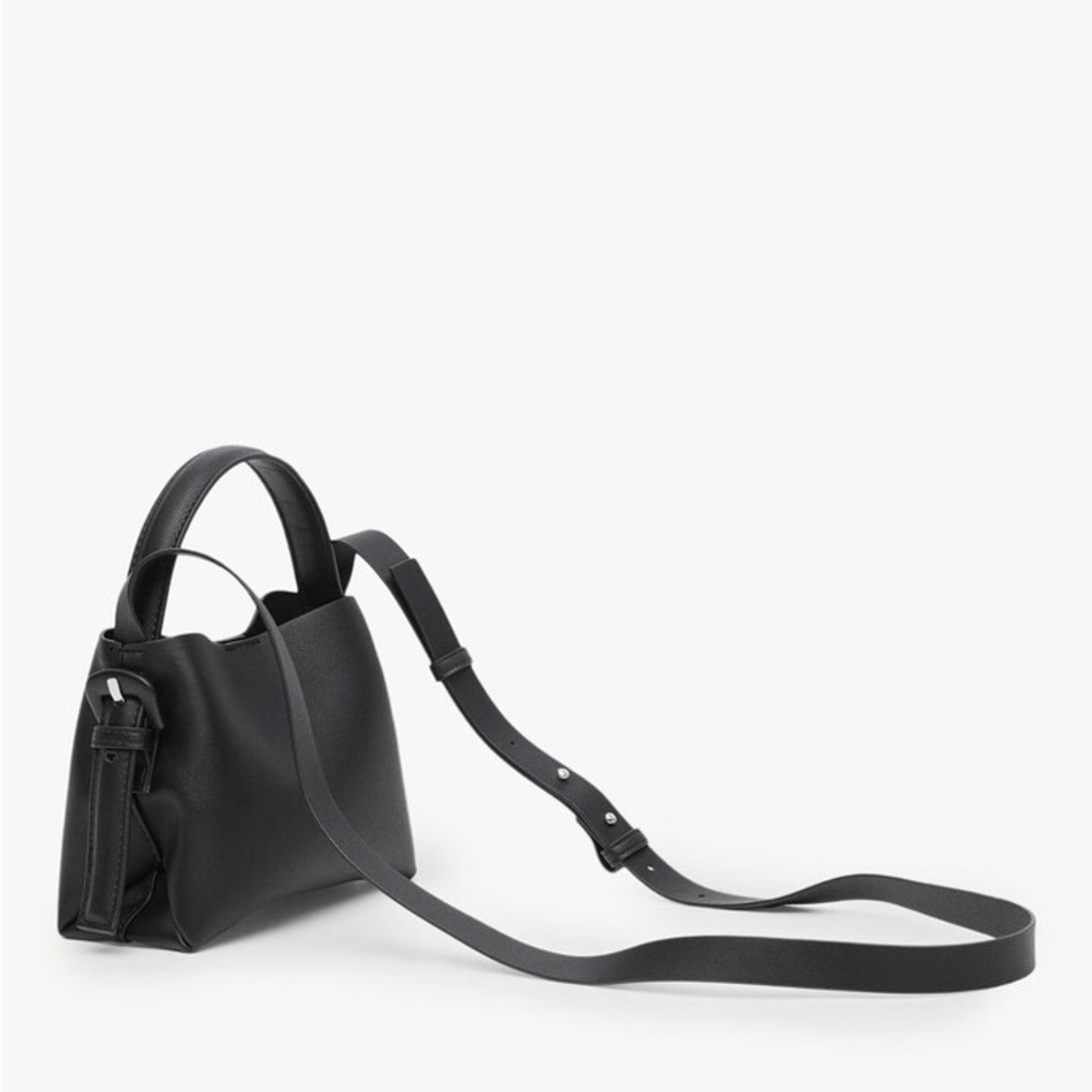 Mango Lucia Cross Body Bag Mini Black - Picture 4 of 6
